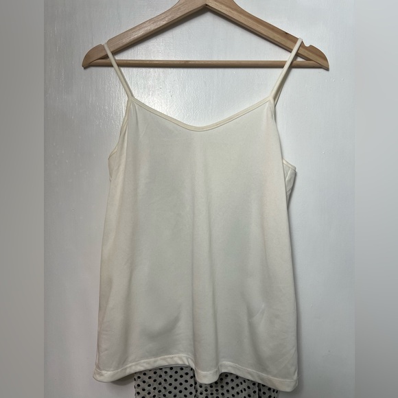 Vero Moda sheer polka dot blouse w/ attached camisole, VGUC, sz small - Picture 3 of 4